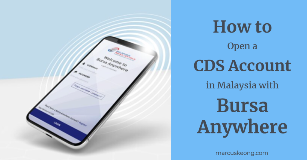 The featured image of the article "How to open a CDS account in Malaysia with Bursa Anywhere"