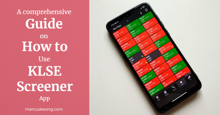 A Comprehensive Guide on How to Use KLSE Screener App