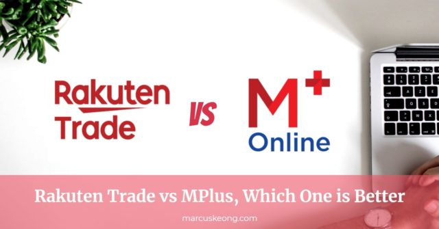 The featured image of the article "Rakuten Trade vs MPlus, Which One is Better"
