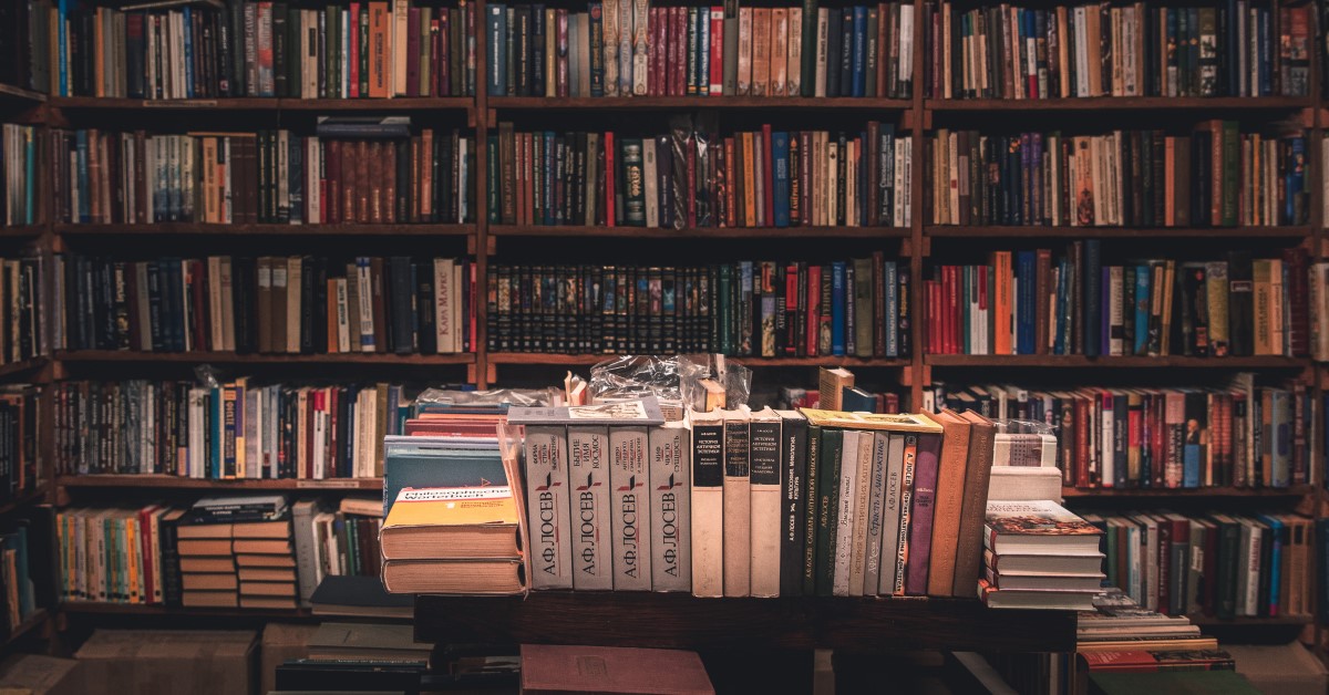 a pile of books